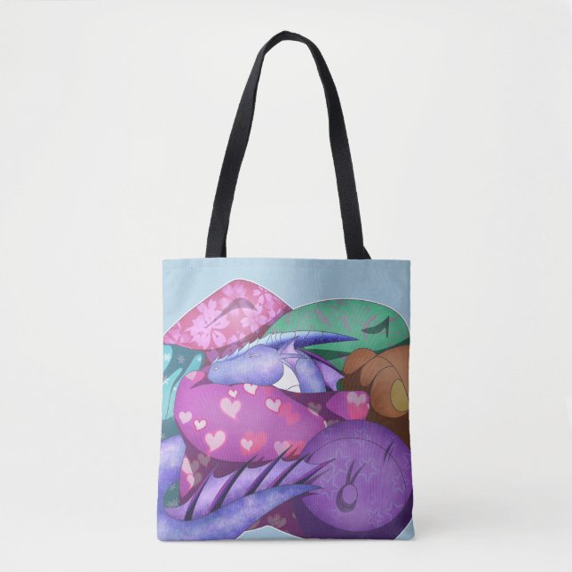 Bolsa Tote Cozy Dragon (Frente)