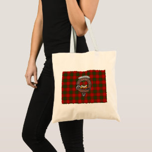 Bolsa Tote Crachá Clan Cameron