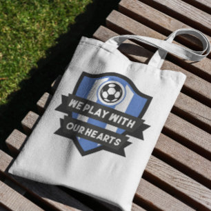 Bolsa Tote Crachá de futebol