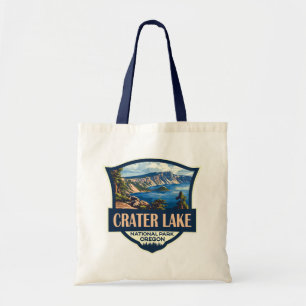 Bolsa Tote Crachá Retroativo da Ilustração do Parque Nacional