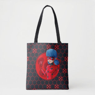 Bolsa Tote Crachá Vermelho Ladybug