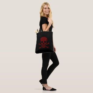 Bolsa Tote Crânio e Ossos