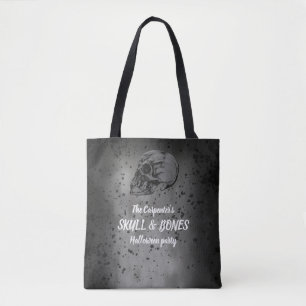 Bolsa Tote Cranio & Ossos Halloween