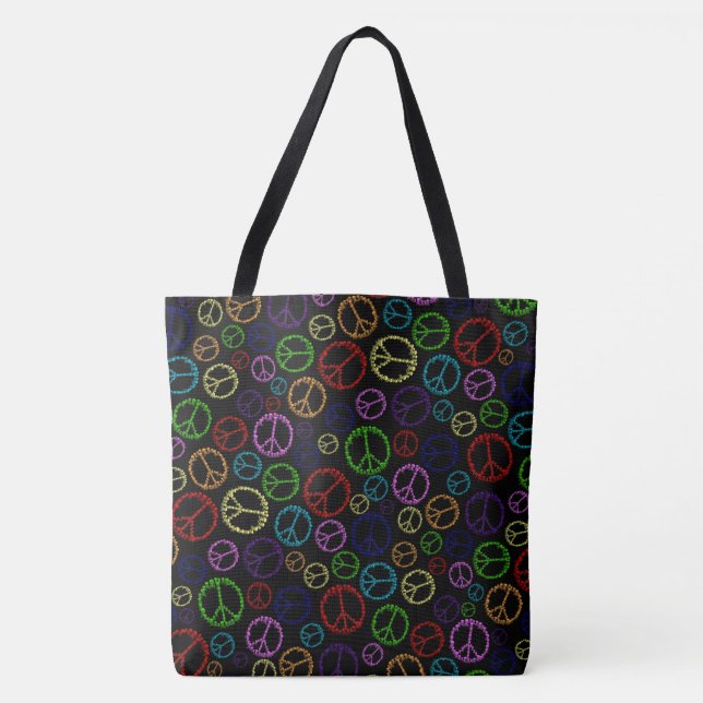 Bolsa Tote Crânio Paz (Frente)