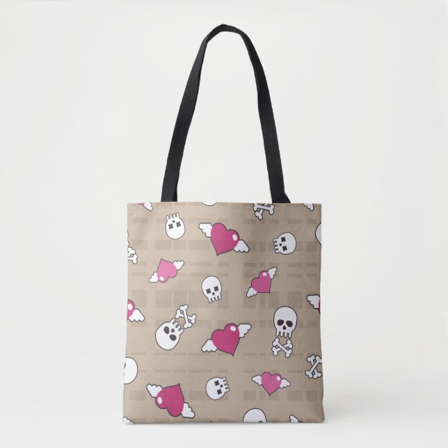 Bolsa Tote Crânios (Frente)