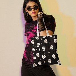 Bolsa Tote Crânios de estrelas