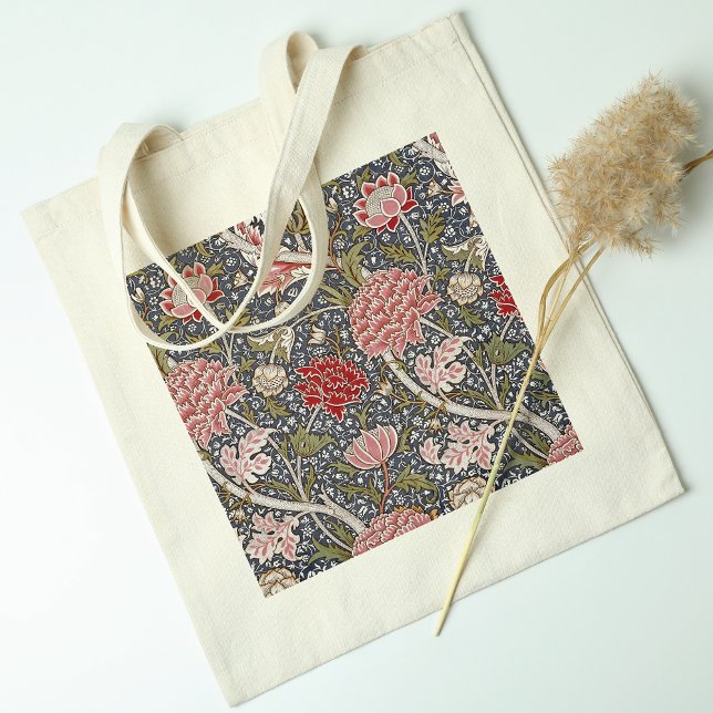 Bolsa Tote Cray Floral Textile William Morris (Criador carregado)
