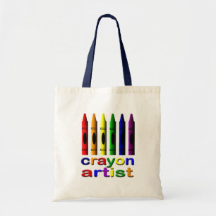 Bolsa Tote Crayon Artist Kids Tote Bag