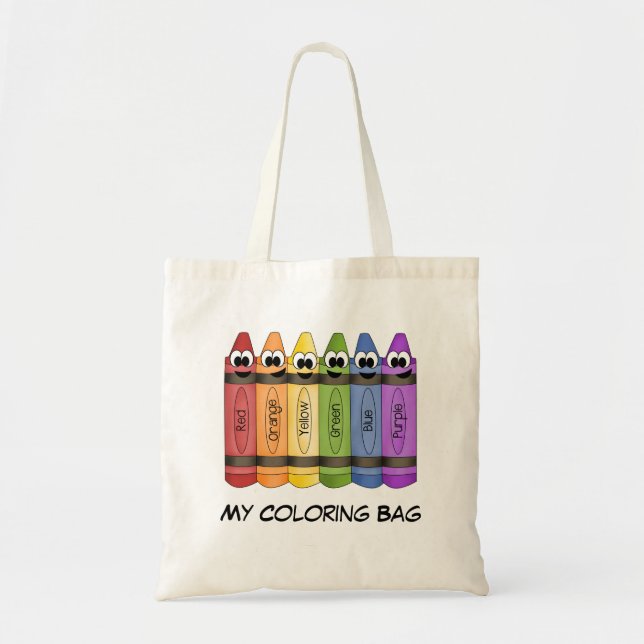 Bolsa Tote Crayons (Frente)