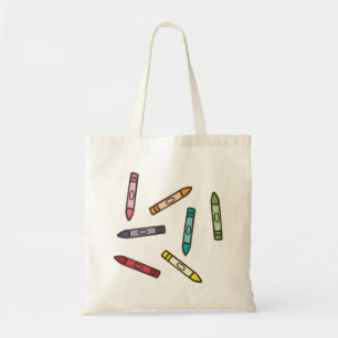 Bolsa Tote Crayons de Cores