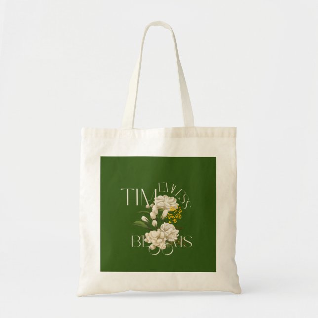 Bolsa Tote Cream Floral Eterno Blooms Toolag (Frente)