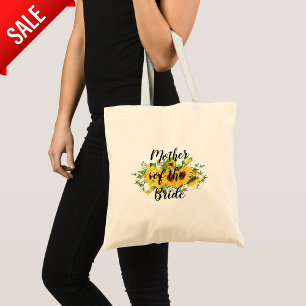 Bolsa Tote Create Own Sunflower Bridal Party Gifts ADD TEXT