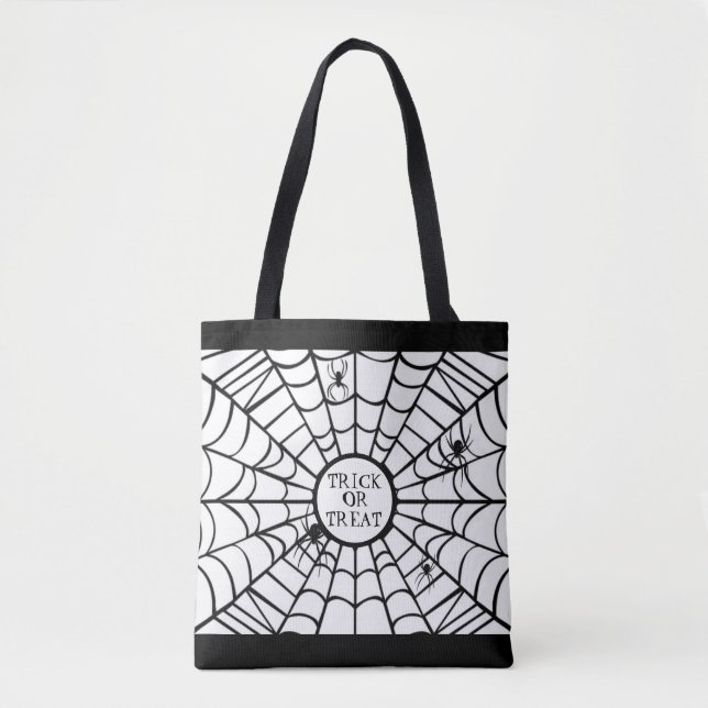 Bolsa Tote Creepy Spider Web (Frente)