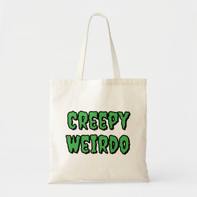 Bolsa Tote Creepy Weirdo (Frente)