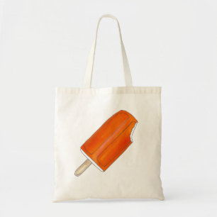 Bolsa Tote Creme de cor laranja