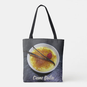 Bolsa Tote Creme em ardósia com framboesa e baunilha