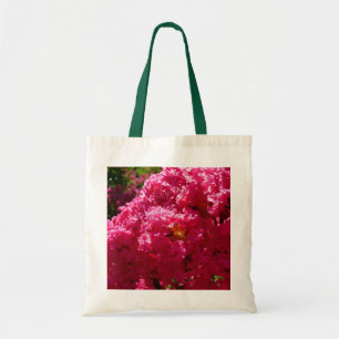 Bolsa Tote Crepe Myrtle Tree Magenta Floral