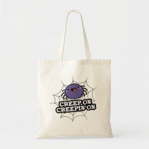 Bolsa Tote Crepim Em Aranha Funny Positiva