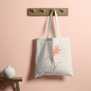 Bolsa Tote Crepúsculo Florido Silencioso