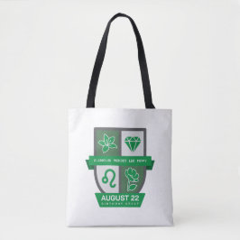 Bolsa Tote Crest™ de Aniversário de Leão para 1-22 de agosto