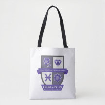 Crest™ de Aniversário de Peixes para 19-29 de Feve