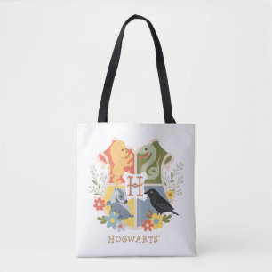 Bolsa Tote Crest HOGWARTS™ Magical Blooms