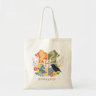 Bolsa Tote Crest HOGWARTS™ Magical Blooms