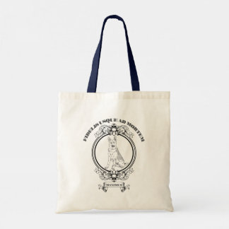 Bolsa Tote Crestão Personalizado de Pastor Alemão Vintage Ale