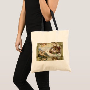Bolsa Tote Criação de Adão de Michelangelo