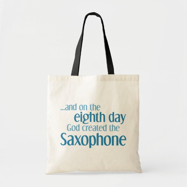 Bolsa Tote Criação saxofônica (Frente)