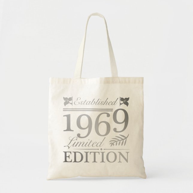 Bolsa Tote Criado em 1969, 50º Aniversário (Frente)