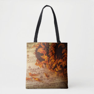 Bolsa Tote Criança de flor para sempre