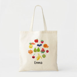 Bolsa Tote Crianças de Fruta adaptáveis de Fruta virtual pers