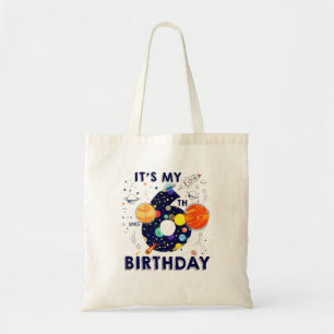 Bolsa Tote Crianças Espaço Exterior Bo 6 De 6 Anos