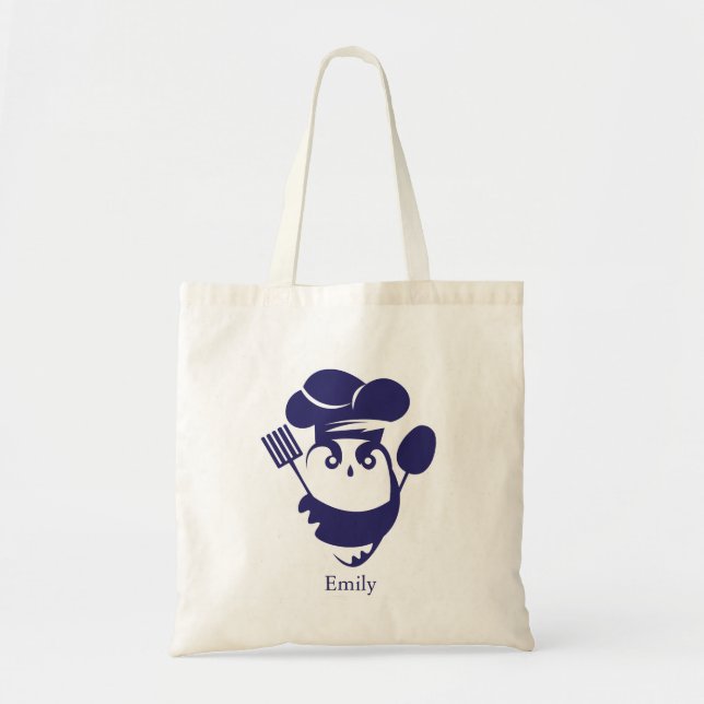 Bolsa Tote Crianças personalizadas da Coruja (Frente)