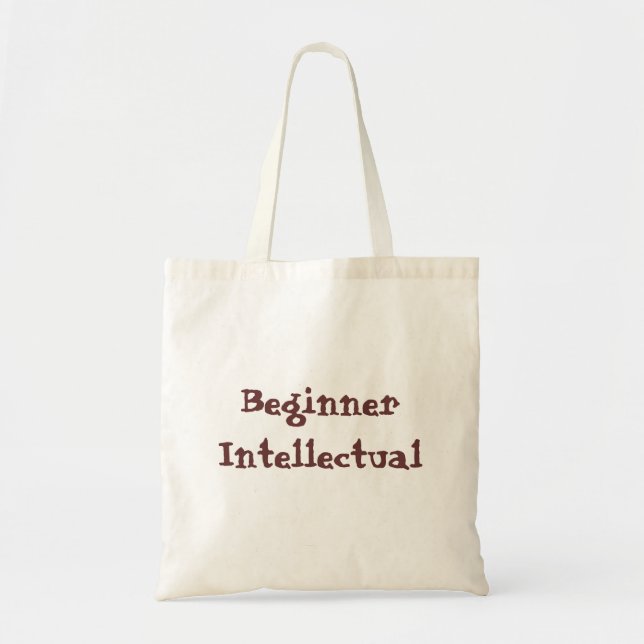 Bolsa Tote Crianças Simples De Cota Intelectual Iniciantes (Frente)