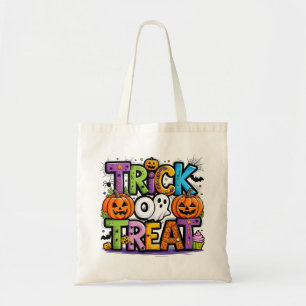 Bolsa Tote Crianças, Truque Ou Tratamento De Halloween