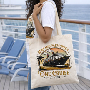Bolsa Tote Criando Memórias, Uma Viagem de Cruzeiro de Cada V