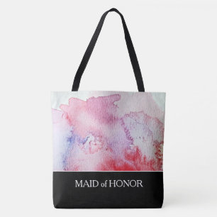 Bolsa Tote Criar seu próprio saco pintado à mão do casamento