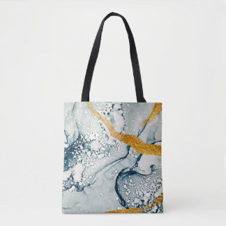Bolsa Tote Criatividade única. Arte &Dourada. Inspirado pelo 