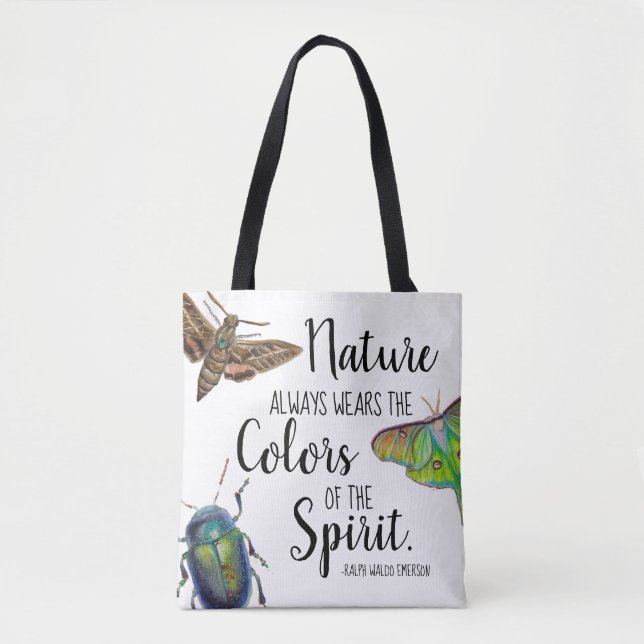 Bolsa Tote Criaturas naturais (Frente)