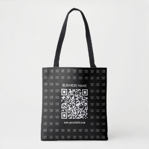 Bolsa Tote Crie instantaneamente o código QR e o padrão de lo