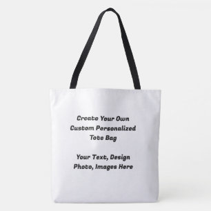 Bolsa Tote Crie seu personalizado personalizado