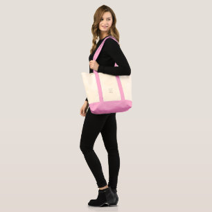 Bolsa Tote Crie seu próprio branco