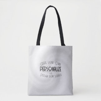 Bolsa Tote Crie Seu Próprio Design Personalizado