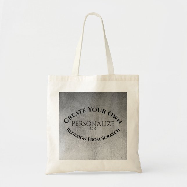 Bolsa Tote Crie seu próprio personalizado (Frente)