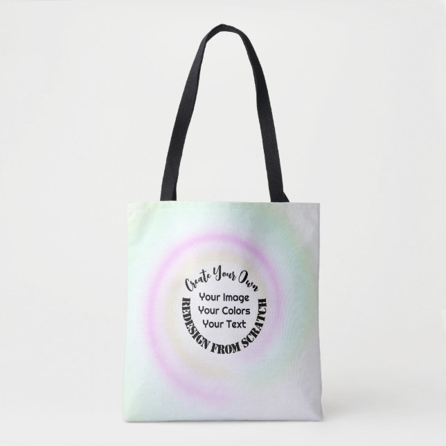 Bolsa Tote Crie seu próprio personalizado (Frente)