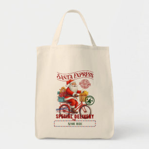 Bolsa Tote Crie seu próprio Saco de Presentes de Papai Noel C