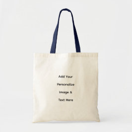 Bolsa Tote crie seu próprio texto personalizado