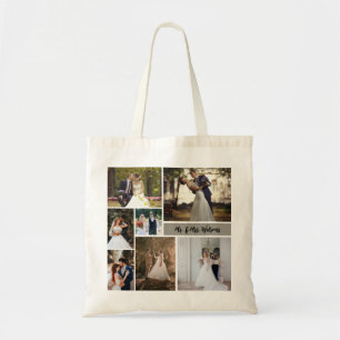 Bolsa Tote Crie Sua Própria Colagem De Casamento De 7 Fotos